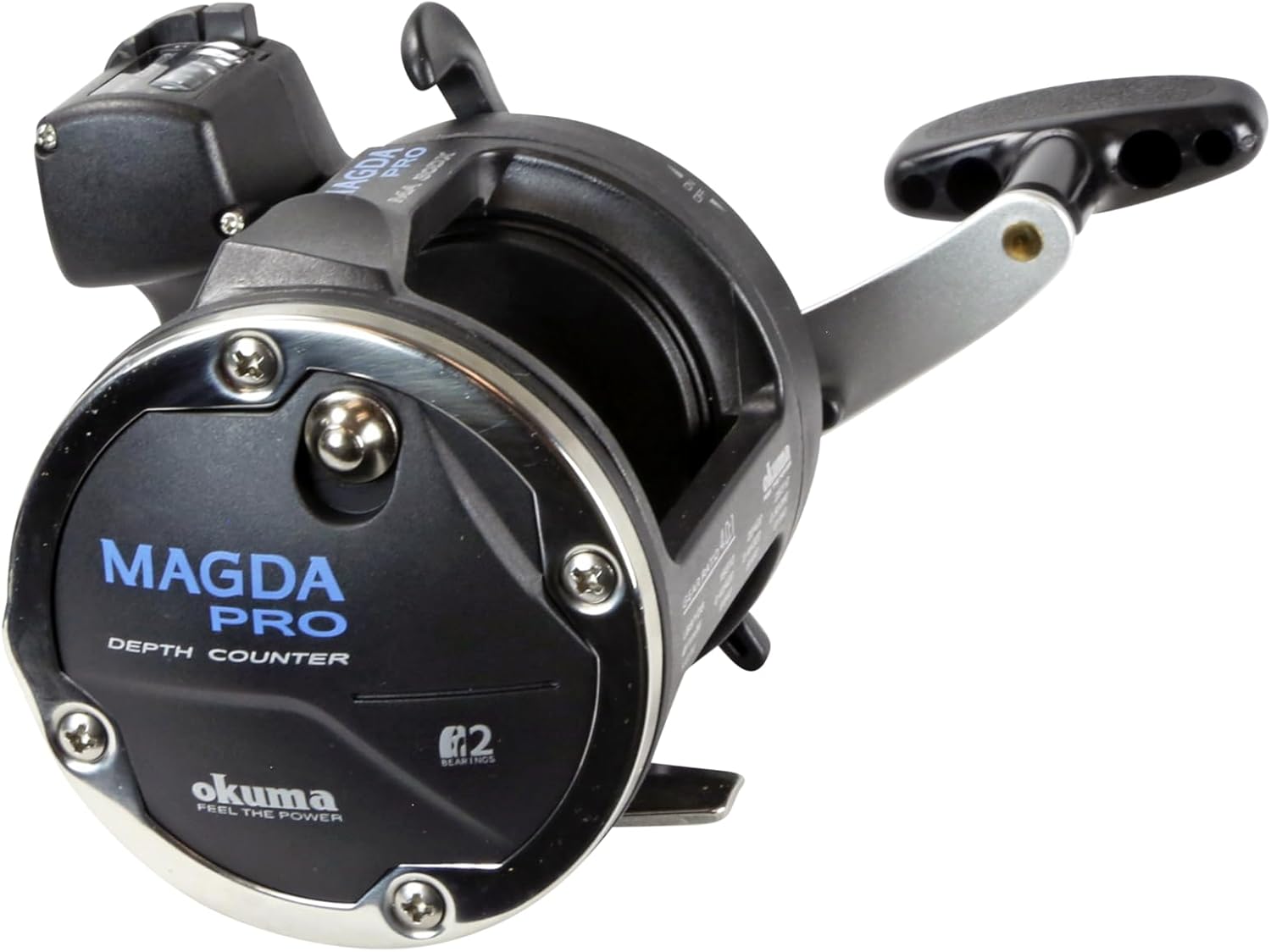 Okuma Magda Pro Line Counter Levelwind Trolling Reel - Image 4